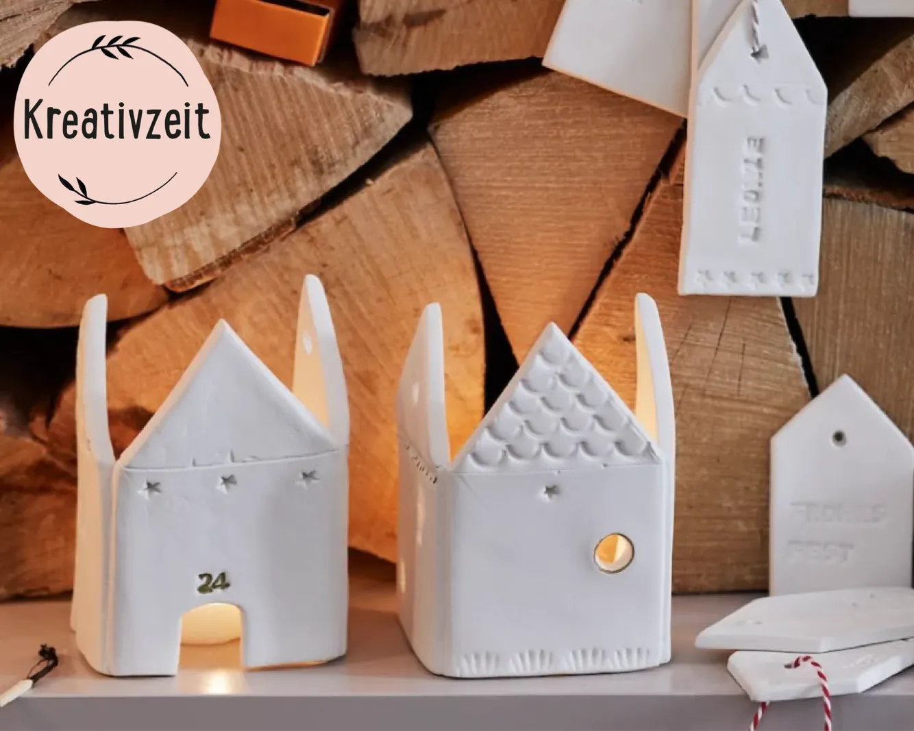 Vorschaubild Kreativ-Workshop "Weihnachtsdeko Fimo", Bild verlinkt zum Workshop.