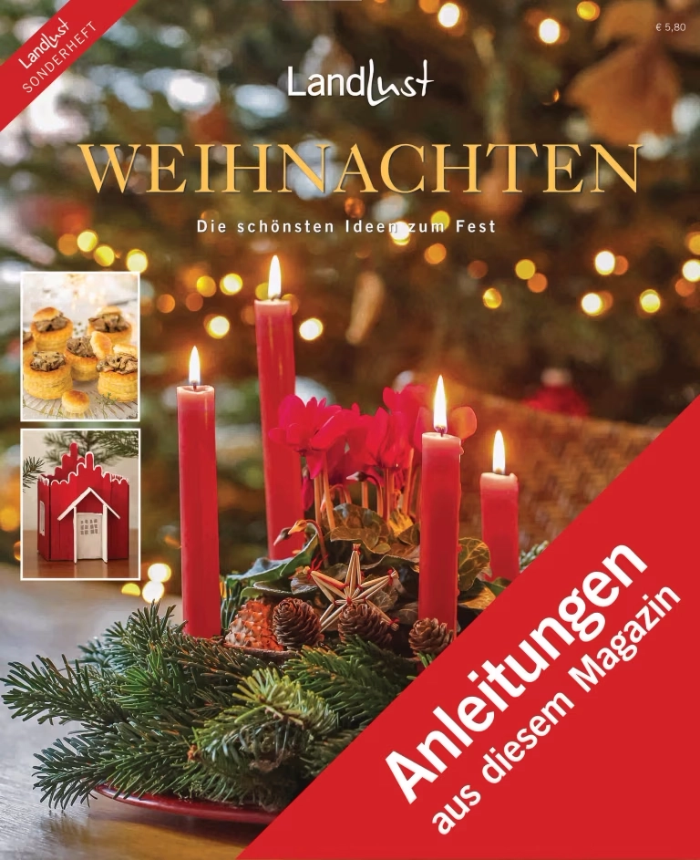 Anleitungen aus der Landlust Sonderausgabe Weihnachten 2022