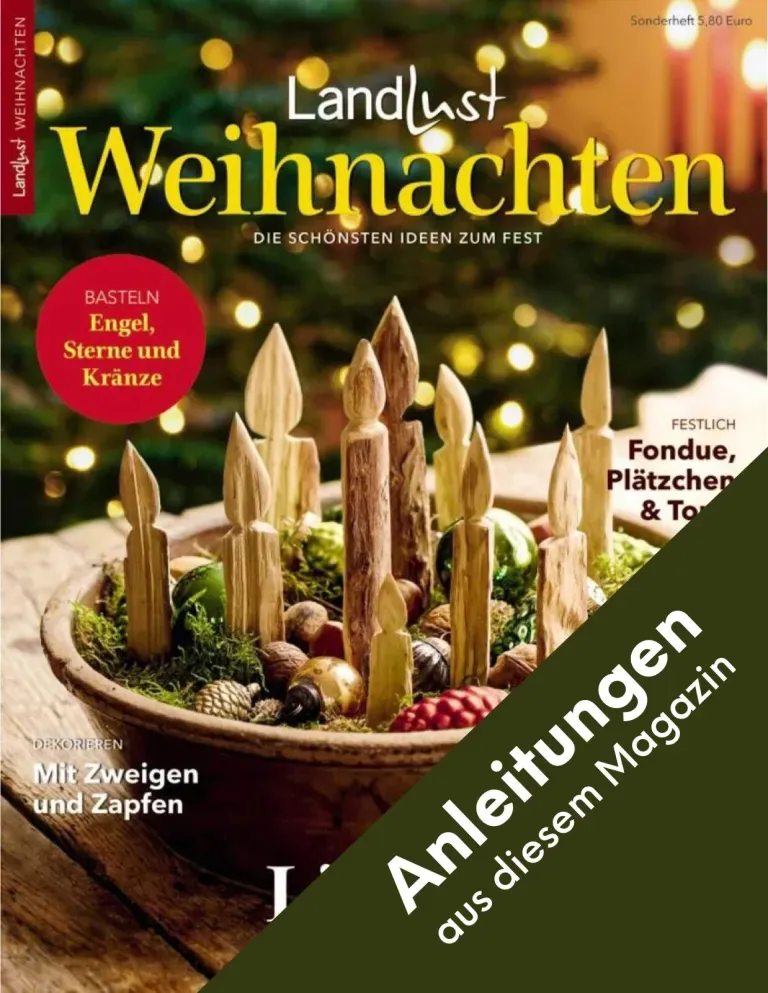 Anleitungen aus der Landlust Sonderausgabe Weihnachten 2023